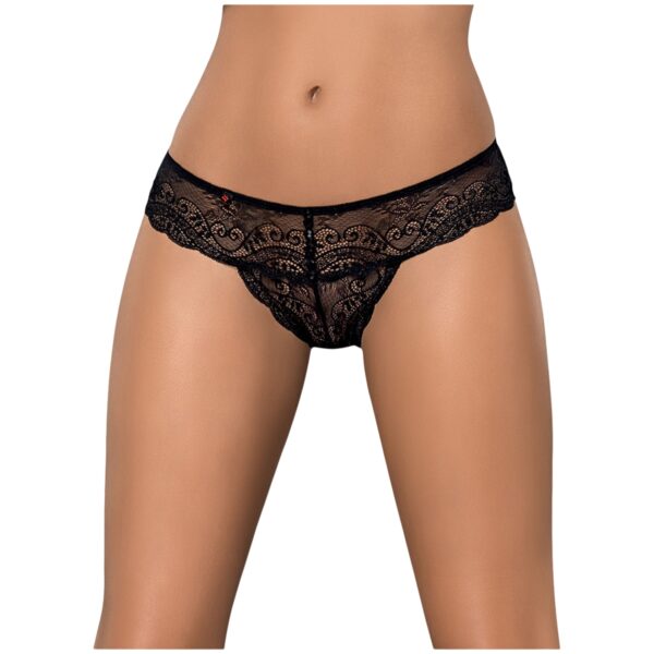 Obsessive Miamor Blonde G-streng - Black - S/M Black S/M