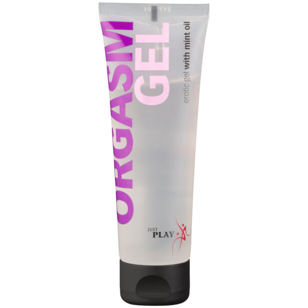 Just Play Mint Olie Orgasmegel 80 ml - Klar Klar