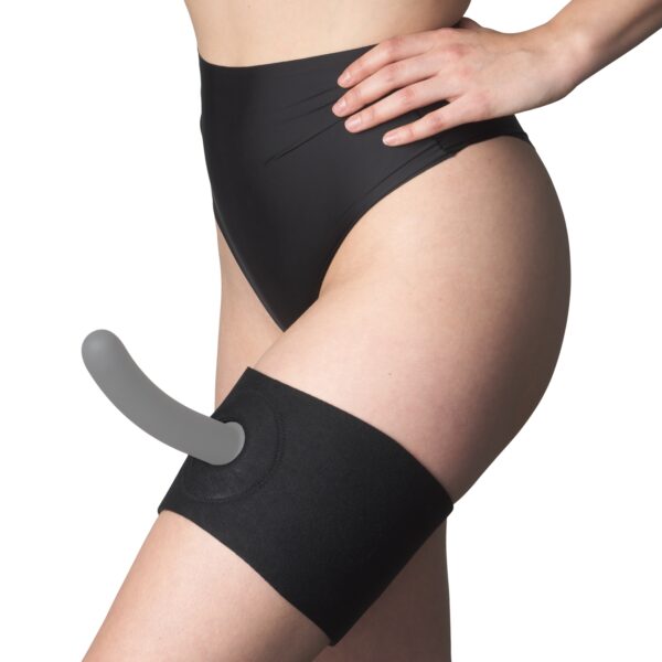 Sportsheets Ultra Thigh Strap-On - Sort Sort