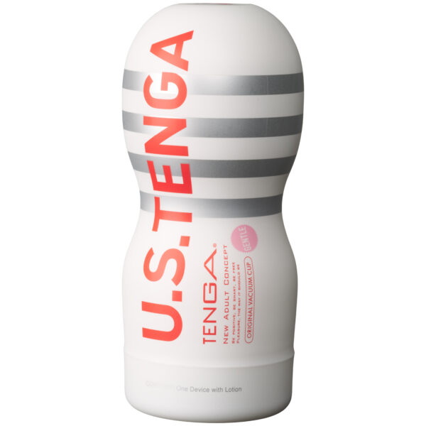 TENGA U.S. Gentle Vacuum Cup Masturbator - Hvid Hvid