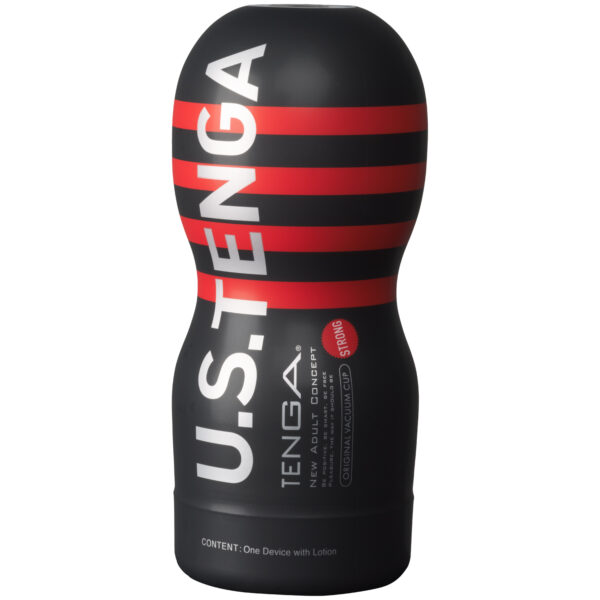 TENGA U.S. Strong Vacuum Cup Masturbator - Sort Sort