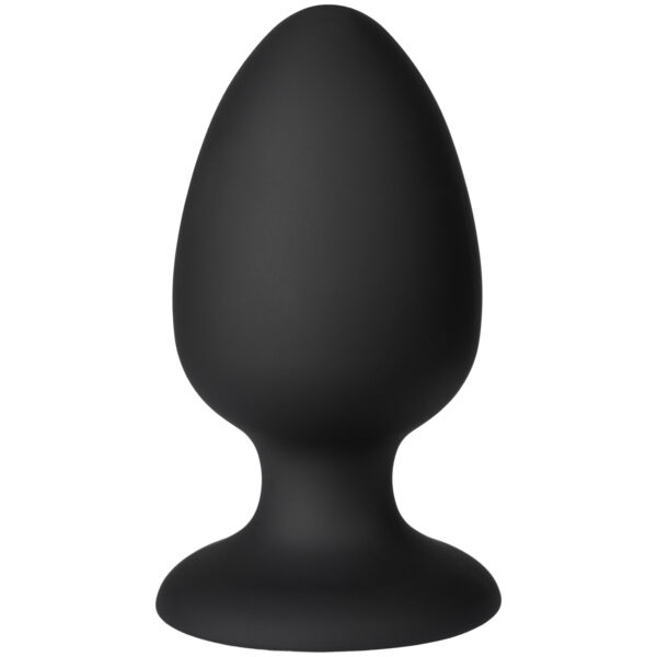 obaie Thick Jiggle Butt Plug Large - Black Black