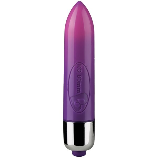 Rocks Off RO-80mm Colour Me Orgasmic Bullet Vibrator - Mixed colours Mixed colours