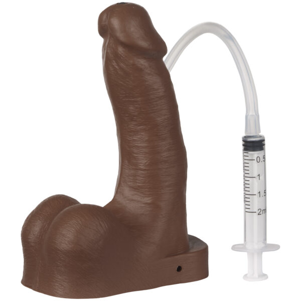 Tantus Pop nâ Play Squirting Packer - Brown Brown