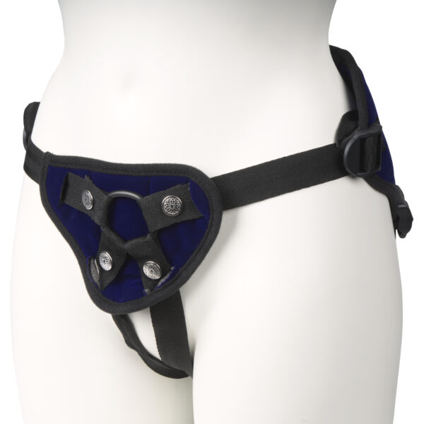 Sportsheets Lush Cobalt Strap On Harness - Sort Sort