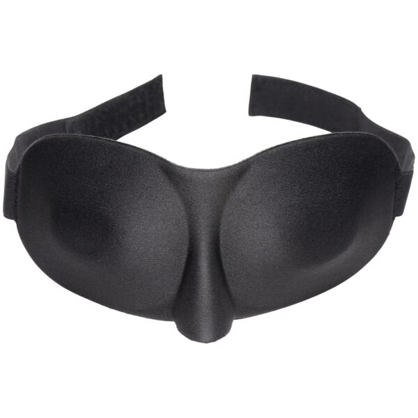 Frisky Deluxe Black-Out Blindfold - Sort Sort