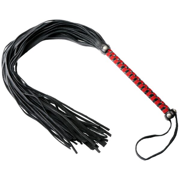 Zado Læder Flogger 55 cm - Black Black