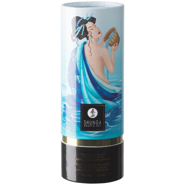 Shunga Oriental Crystals Scented Dead Sea Salts - Blue Blue