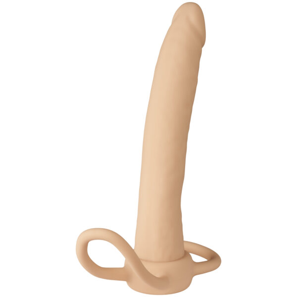 Willie City Strap-On Dual Dildo 15,3 cm - Nude Nude