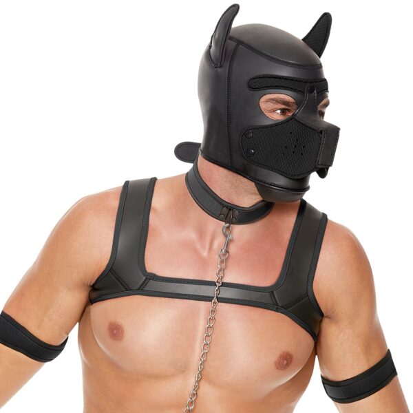 Ouch! Puppy Play Neopren Puppy Sæt - L/XL  L/XL