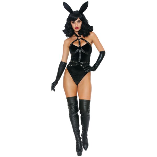 Dreamgirl Bad Girl Bunny Kostume - Sort - M Sort M