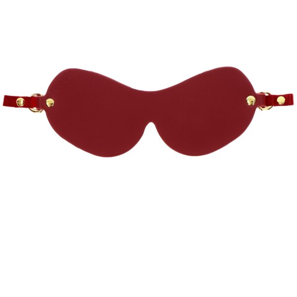 Taboom Bondage in Luxury Avantgarde Blindfold - Bordeaux Bordeaux