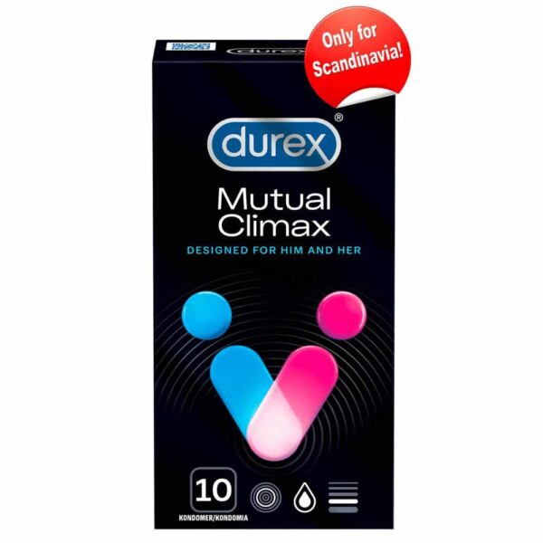 Durex Mutual Climax Kondomer 10 stk