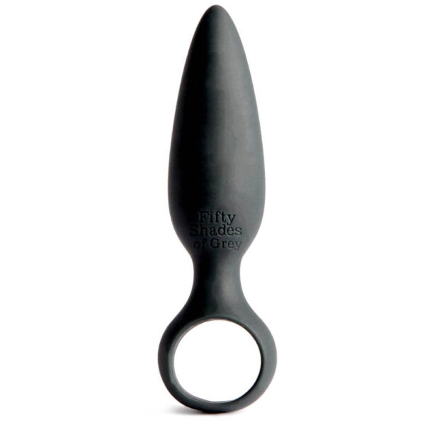 Fifty Shades of Grey Silikone Butt Plug Sort