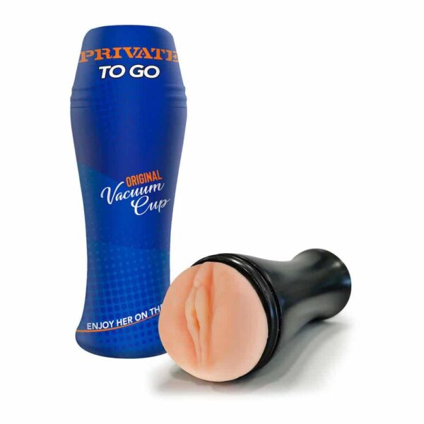 Private Vagina Vacuum Cup Masturbator to go