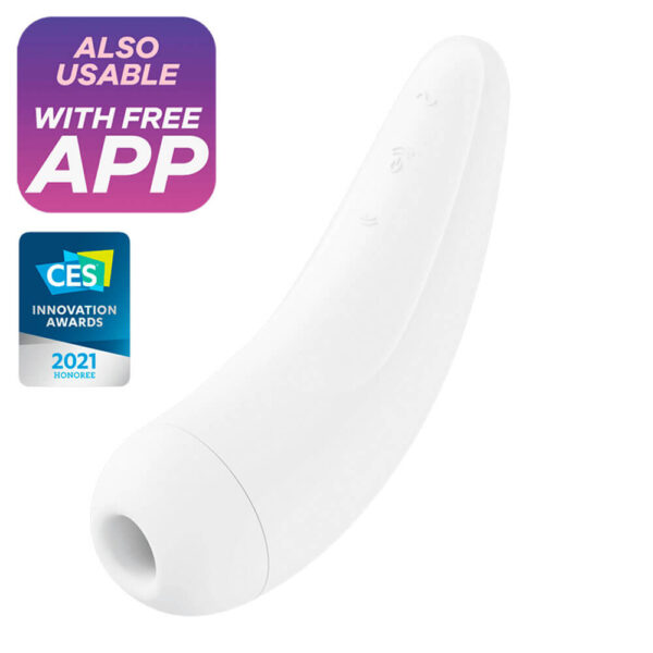 Satisfyer Curvy 2+ Klitoris Stimulator - Hvid