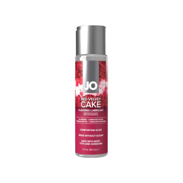 System JO -Glidecreme med Red Velvet-kage Smag Transparent 60 ml