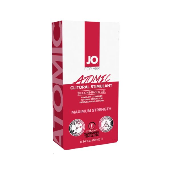 System JO Atomic - Klitoris Gel Transparent 10 ml.