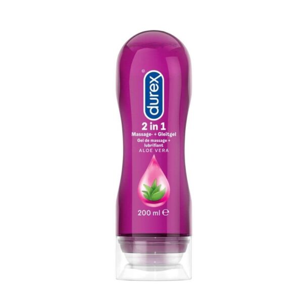 Durex Play 2-i-1 Massageolie Og Glidecreme - 200 ml  200 ml.