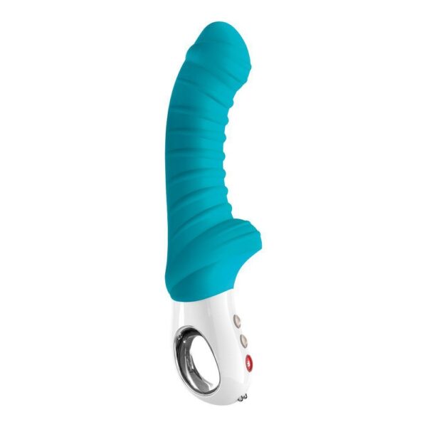 Fun Factory Tiger G5 Dildo Vibrator - Blå Tyrkis