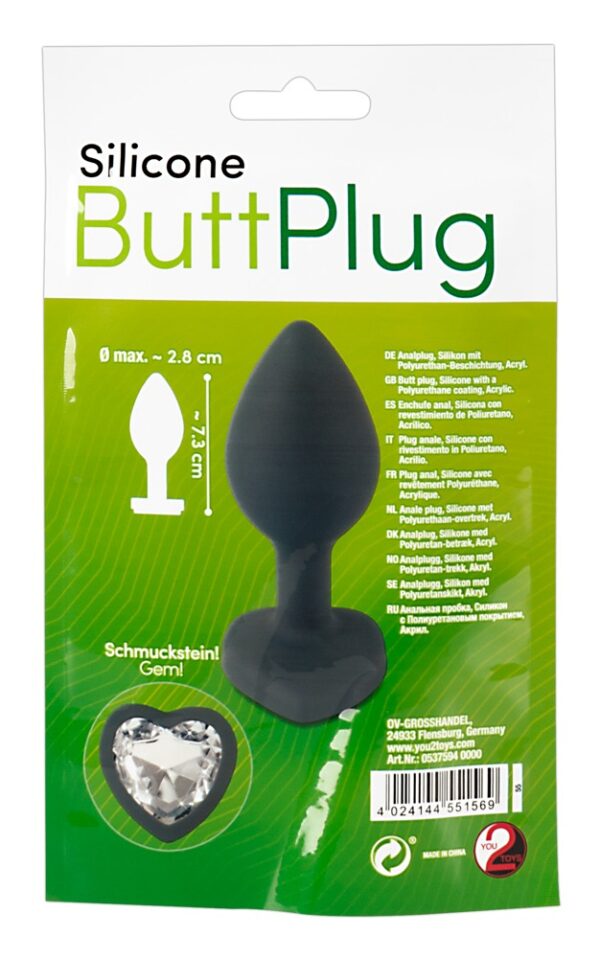 BUTT PLUG SILICONE YOU2TOYS