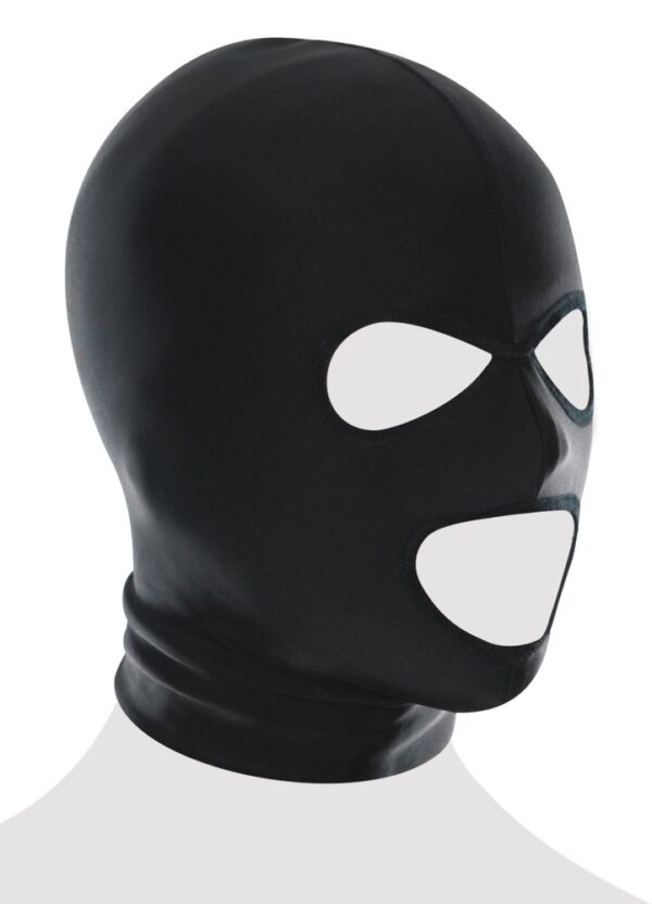 Spandex 3-Hole Hood sort