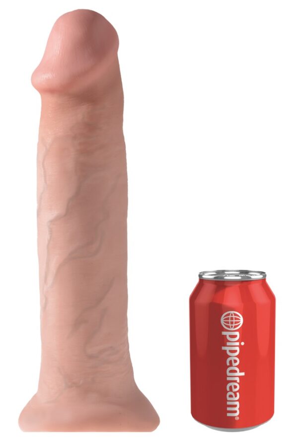 Dildo 14" Cock, 37 cm hudfarvet lys