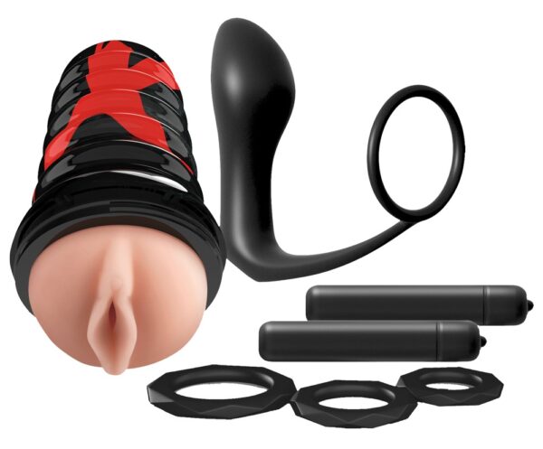 Ass-gasm Extreme Vibrating Kit sort