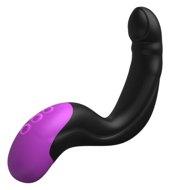 Prostatavibrator Hyper-Pulse P-Spot Massager, 10 vibrations- og pulsationsmodi sort