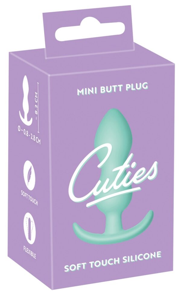 CUTIES MINI BUTT PLUG - GRØN