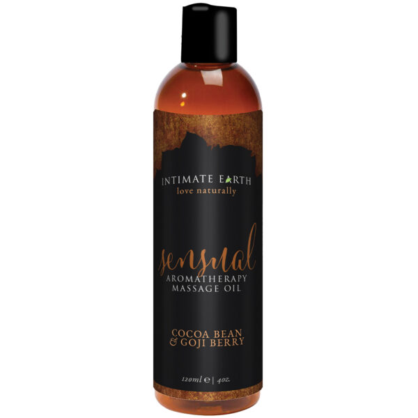 Intimate Earth Økologisk Massageolie 120 ml - Klar Klar