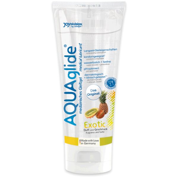 Aquaglide Glidecreme med Smag 100 ml - Clear Clear