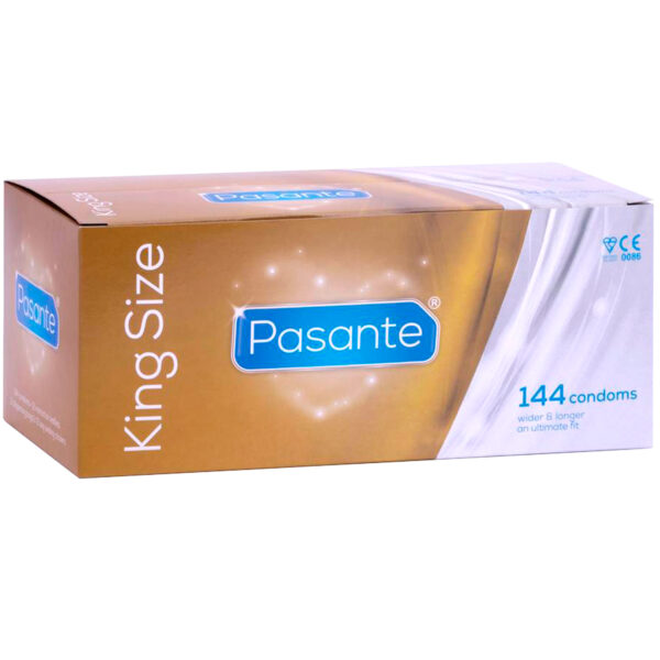 Pasante King Size XXL Kondomer 144 stk - Clear Clear