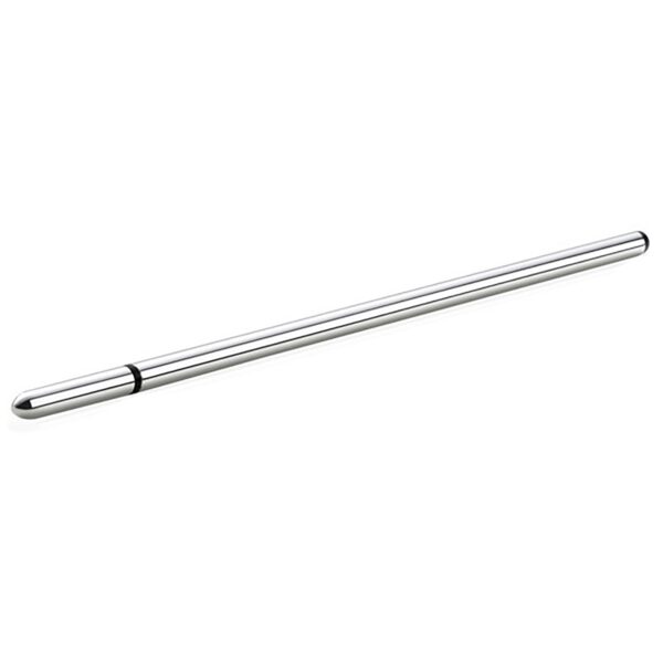 Mystim Thin Finn Dilator - Silver Silver