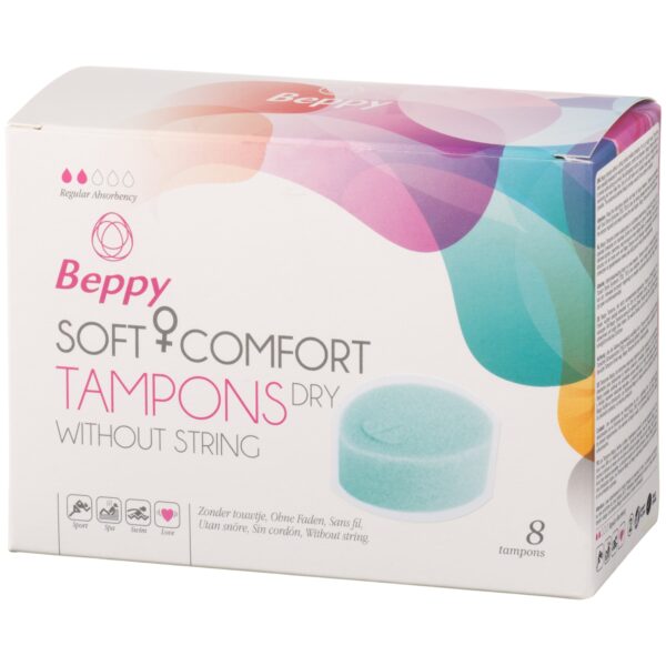 Beppy Soft + Comfort Tampons Dry 8 pcs - Blå Blå