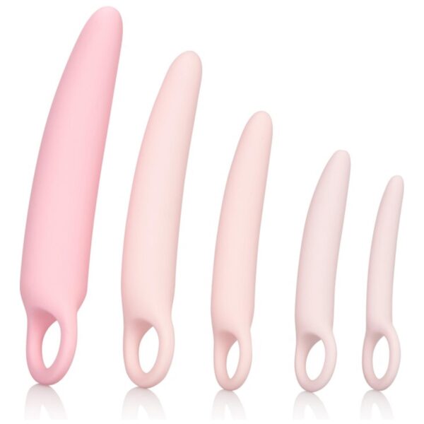 Pink Inspire Silicone Dilator 5 Pcs Set Pink