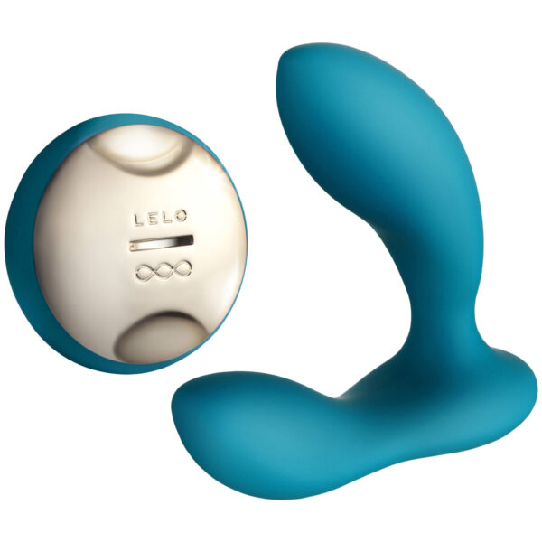 LELO Hugo Prostata Massager med Fjernbetjening - Turquoise Turquoise