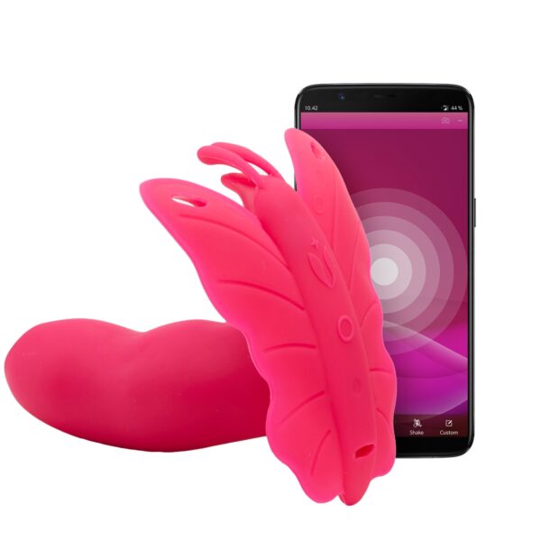 Realov Lydia I Smart Butterfly Vibrator - Rosa Rosa