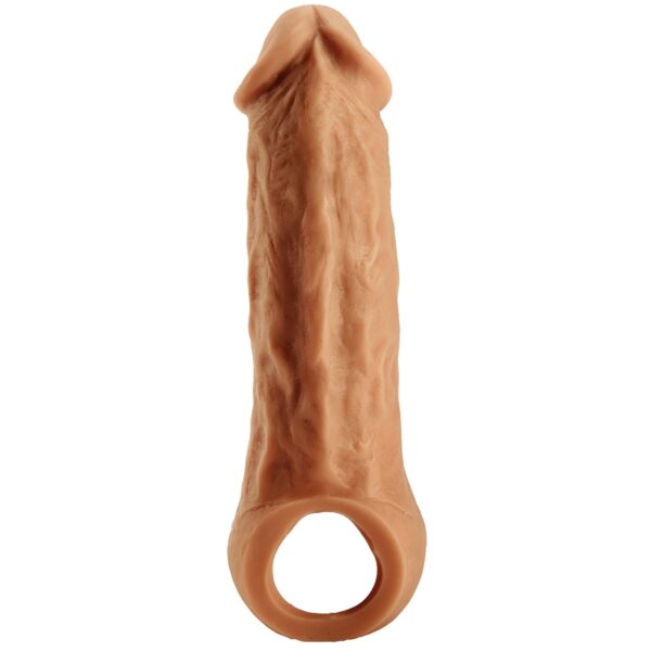 Vixen Creations Colossus Penis Sleeve 23 cm - Lysebrun Lysebrun