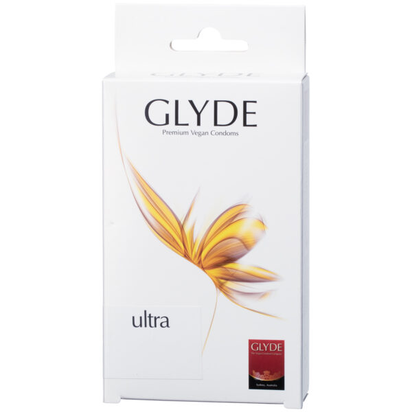 Glyde Ultra Veganske Kondomer 10 stk - Clear Clear