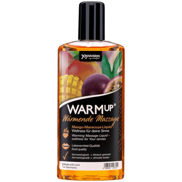 Joydivision WARMup Varmende Massageolie med Smag 150 ml - Orange Orange