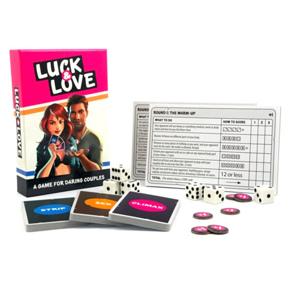 Luck and Love Erotisk Spil til Par - Flere farver Flere farver