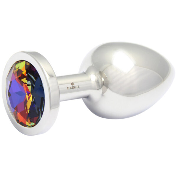 Rosebuds Volcano Plug Large - Silver Silver