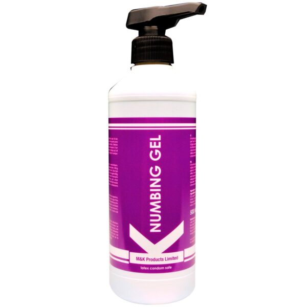 K Creme Numbing Gel Bedøvende Glidecreme 500 ml - Klar Klar