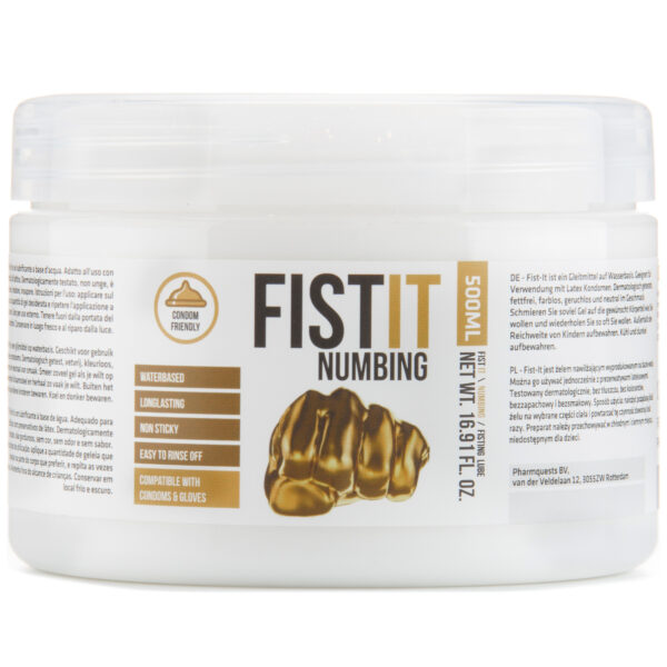 Fist It Numbing Bedøvende Glidecreme 500 ml - Clear Clear