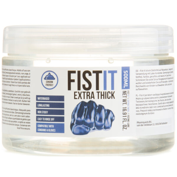 Fist It Extra Thick Glidecreme 500 ml - Clear Clear