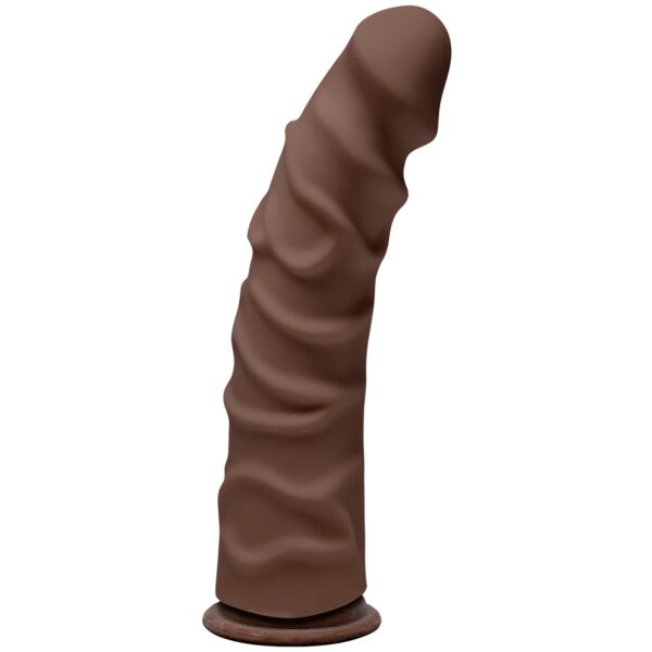 Doc Johnson The Ragin D UltraSkyn Dildo 22,5 cm - Brown Brown