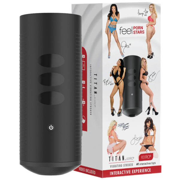 Kiiroo Titan Feel Pornstars Masturbator - Black Black