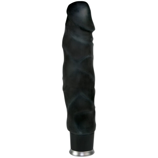 Nature Skin Big Vibe Dildo Vibrator 23,5 cm - Black Black