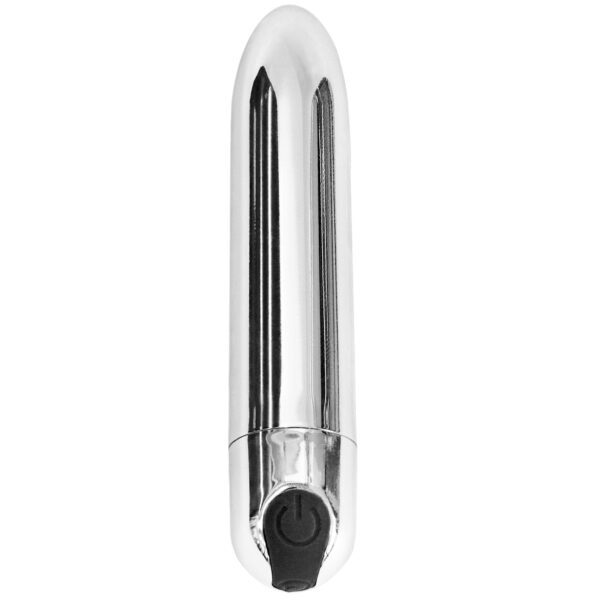 Sinful Magic 90 mm Opladelig Bullet Vibrator - Sølv Sølv